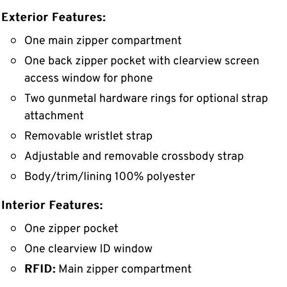 Lug Peekaboo pouch/wristlet - Picture 9 of 9